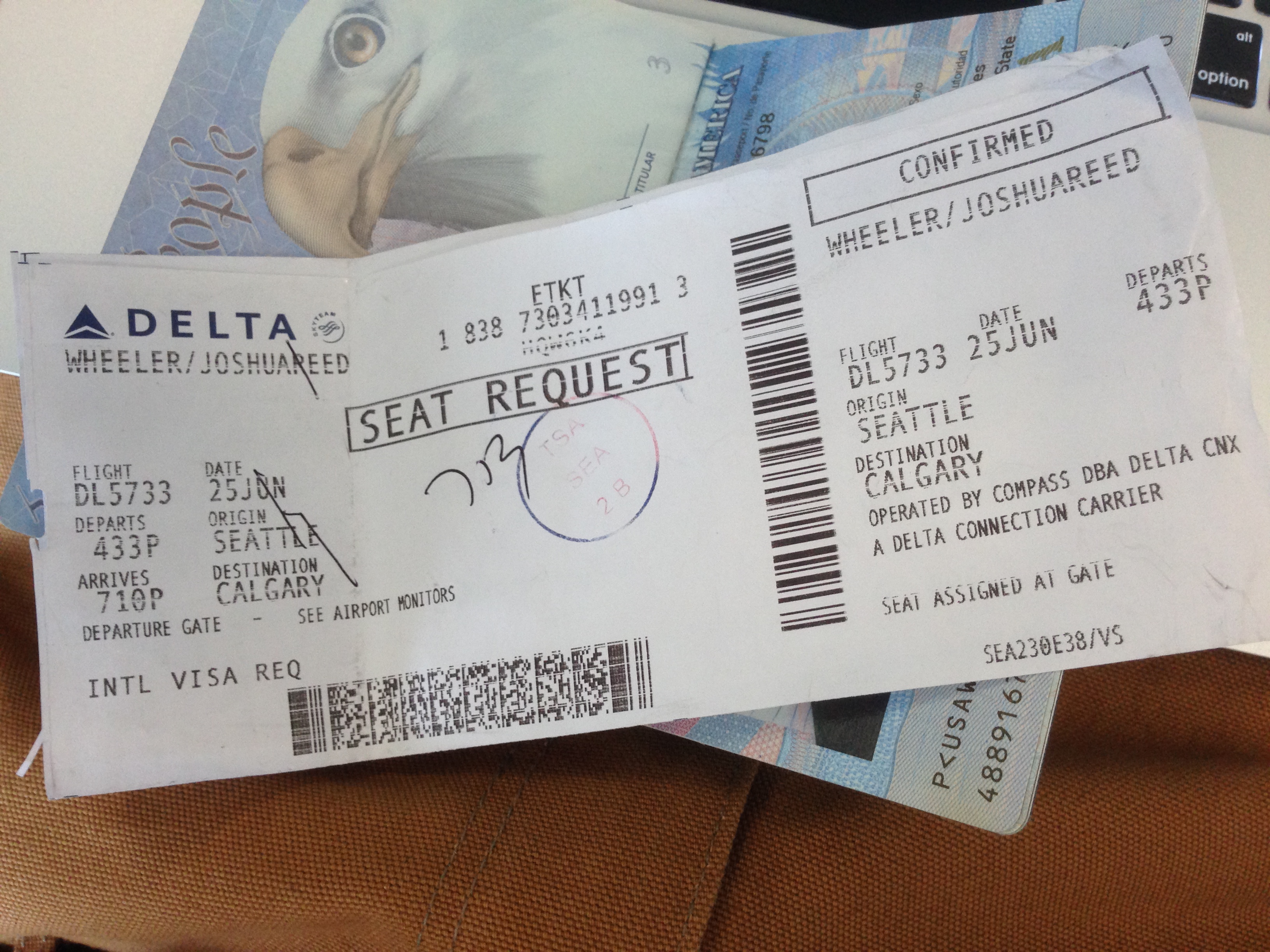 "St John's, here I come."