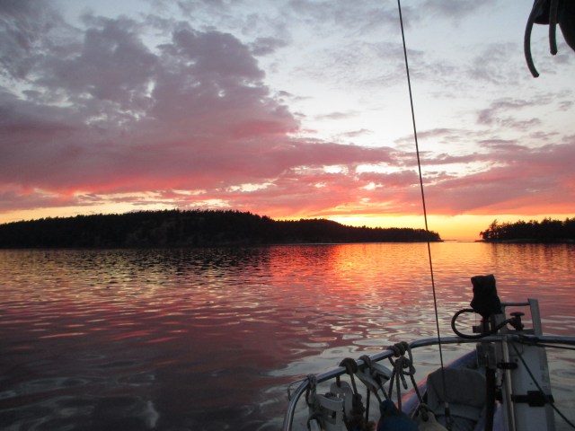 Sunset in Roche Harbor
